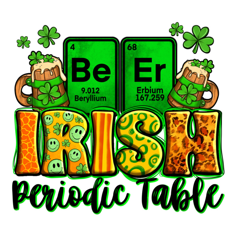 Beer Irish Periodic Table St. Patrick's Premium Hoodie by LillyAllenDesigns | Teevron