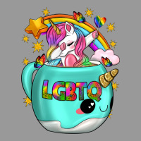 Lgbtq Unicorn And Narwhal Mug Vintage Hoodie | Teevron