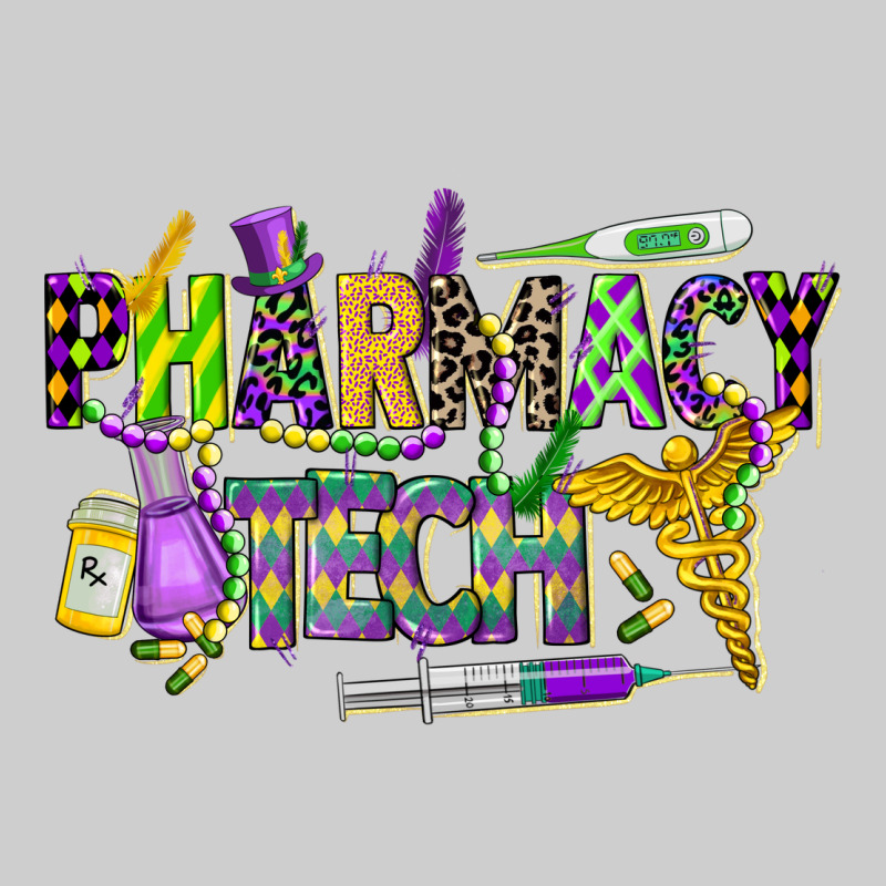 Mardi Gras Pharmacy Tech Premium Tee by CowGirlArtShop | Teevron