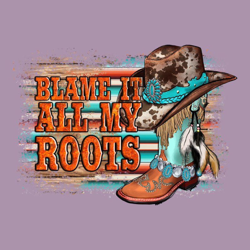 Blame It All My Roots Heavyweight Hoodie by AdoDesignShop | Teevron
