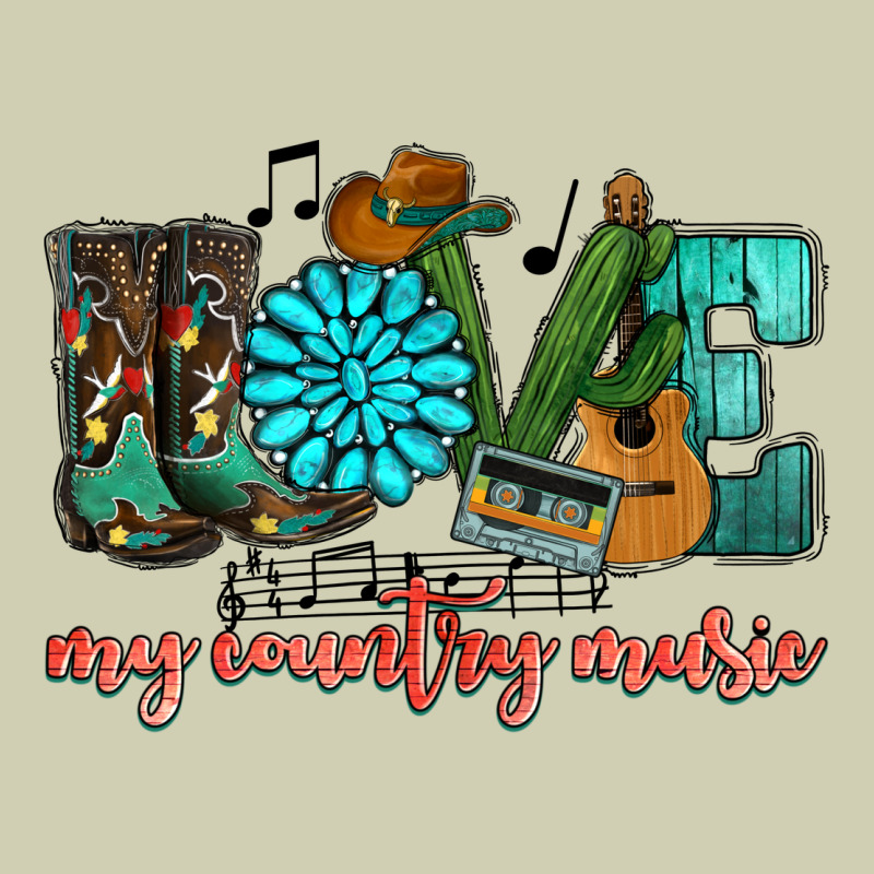 Western Love My Country Music Heavy Core Tee by HowdyJamesFarm | Teevron