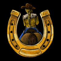 Horseshoe And Cowgirl Urban Hoodie | Teevron