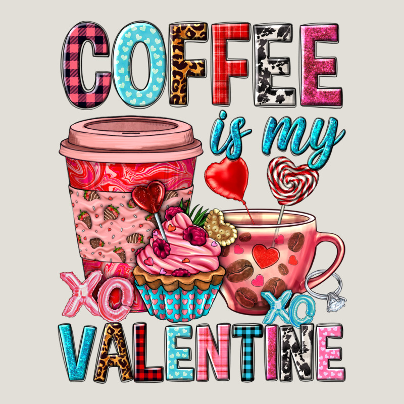 Coffee Is My Valentine Valentine's Day Heavy Core Tee by HowdyJamesFarm | Teevron