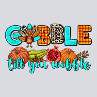 Gobble Till You Wobble Zipper Hoodie | Teevron