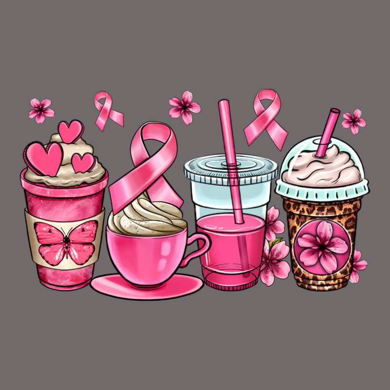 Breast Cancer Coffee Cups Urban Heavy Tee by OliviaCreatesArt | Teevron