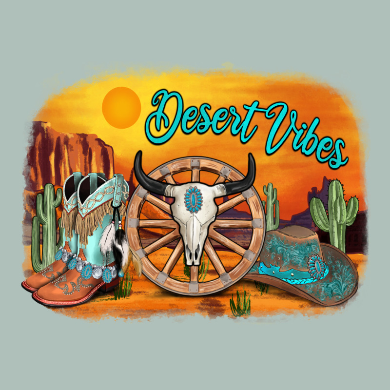 Desert Vibes Heavyweight Hoodie by AdoDesignShop | Teevron