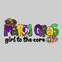 Mardi Gras Girl To The Core Premium Tee | Teevron