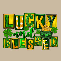 St Patricks Day Lucky And Blessed Long Sleeve Tee | Teevron