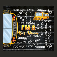 I'm A Bus Driver School Bus Black Heavy Core Tee | Teevron