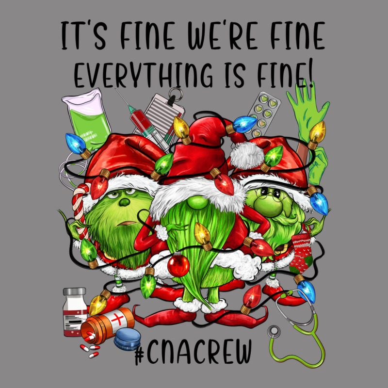 Its Fine Were Fine Everything Is Fine Cnacrew Vintage Tee by FaDigitalArtStudio | Teevron