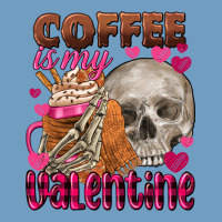 Coffee Is My Valentine Skull Urban Heavy Tee | Teevron