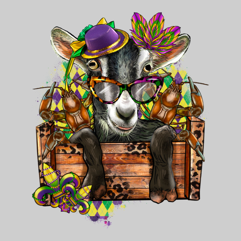 Mardi Gras Goat Premium Tee by CowGirlArtShop | Teevron