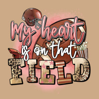 My Heart Is On That Field Vintage Hoodie | Teevron