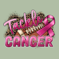 Tackle Cancer Football Urban Heavy Tee | Teevron