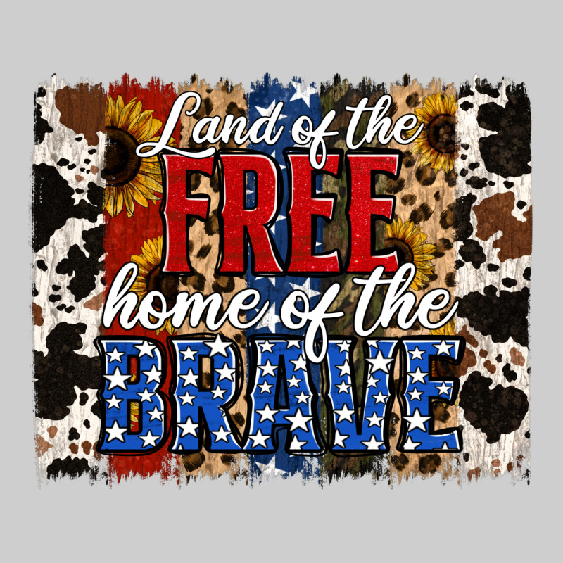 Land Of The Free Home Of The Brave Brushstroke Premium Tee by Jasminsmagicworld | Teevron