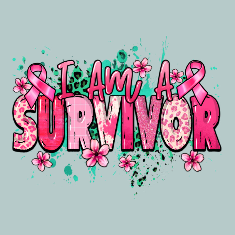 I Am A Survivor Cancere Awareness Heavy Core Tee by HowdyJamesFarm | Teevron