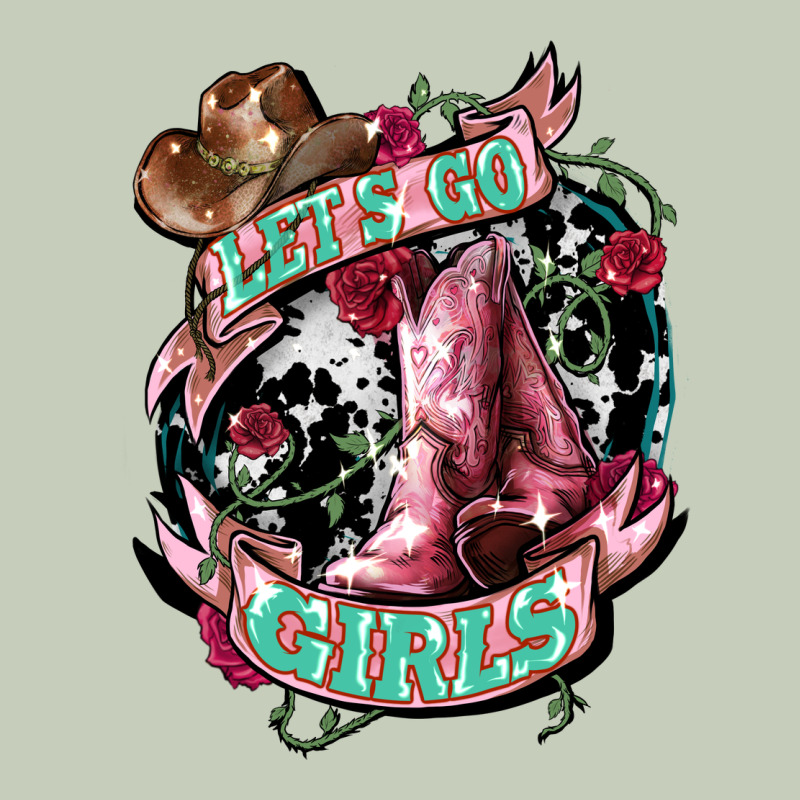 Let's Go Girl's Cowboy Boots Ladies Tee by HowdyJamesFarm | Teevron