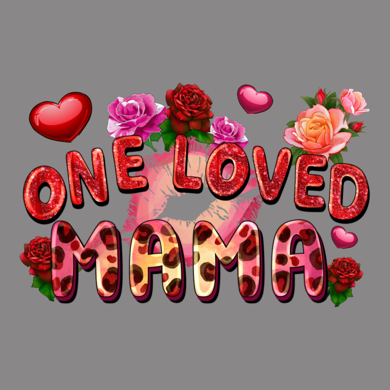 One Loved Mama Valentine's Day Vintage Tee by FaDigitalArtStudio | Teevron
