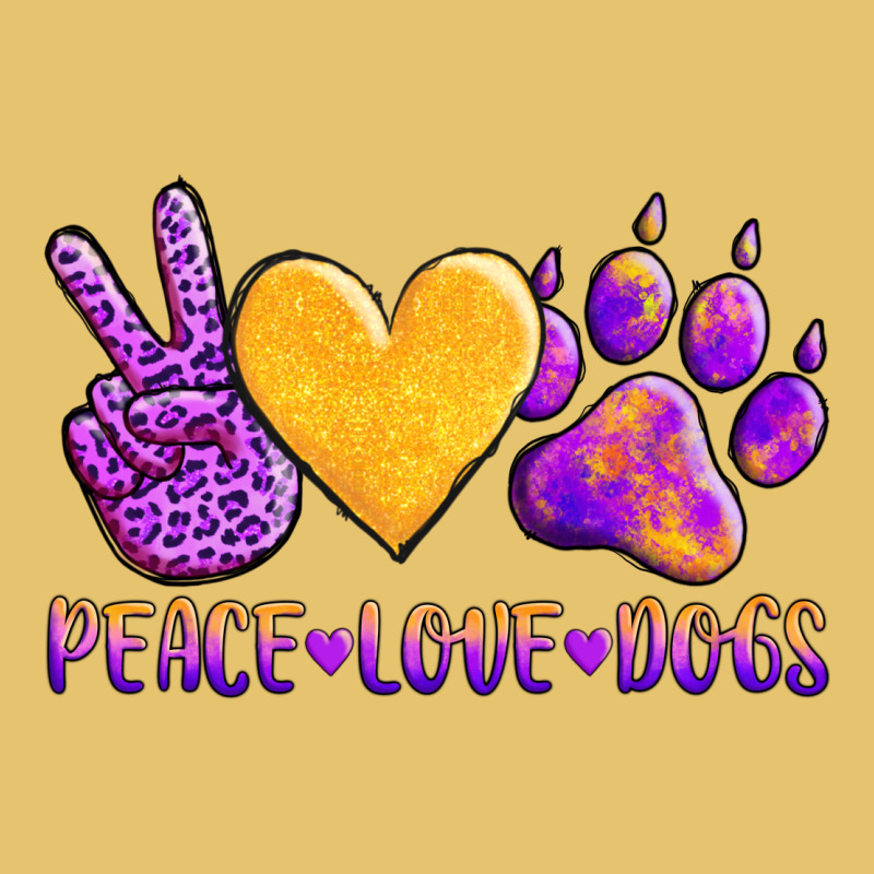 Peace Love Dogs Premium Sweatshirt by AdoDesignShop | Teevron