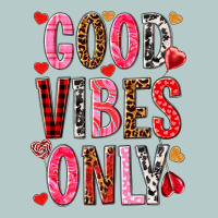 Good Vibes Only Valentine's Day Heavy Core Tee | Teevron