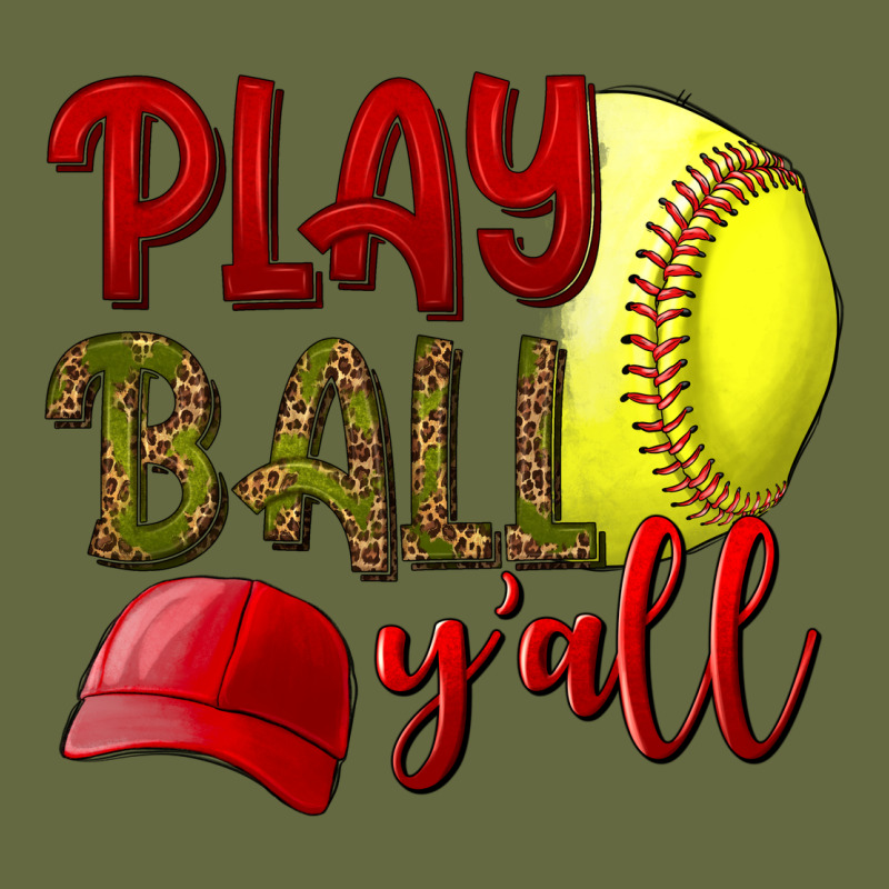 Play Ball Y'all Softball Long Sleeve Tee by BundleAndBundleShop | Teevron