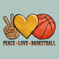 Peace Love Basketball Premium Sweatshirt | Teevron