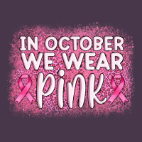 In October We Wear Pink Leopard Glitter Heavyweight Hoodie | Teevron