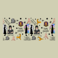 Gothic Girl And Colorful Girl Heavy Core Tee | Teevron