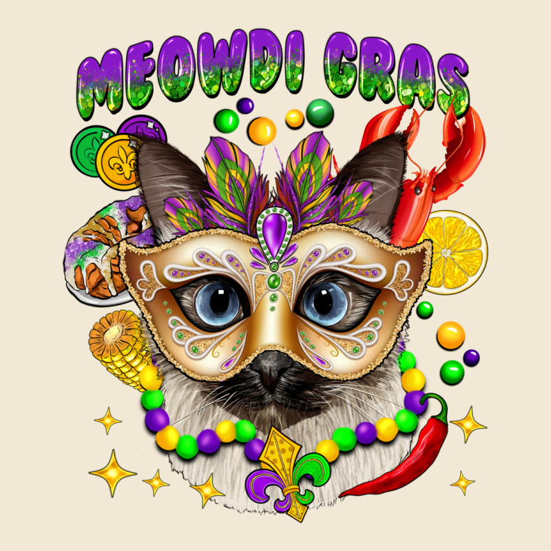 Meowdi Gras Mardi Gras Cat Premium Tee by CowGirlArtShop | Teevron