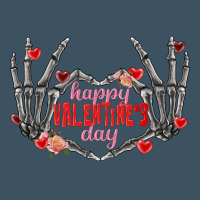 Happy Valentine's Day Skeleton Hands Urban Heavy Tee | Teevron