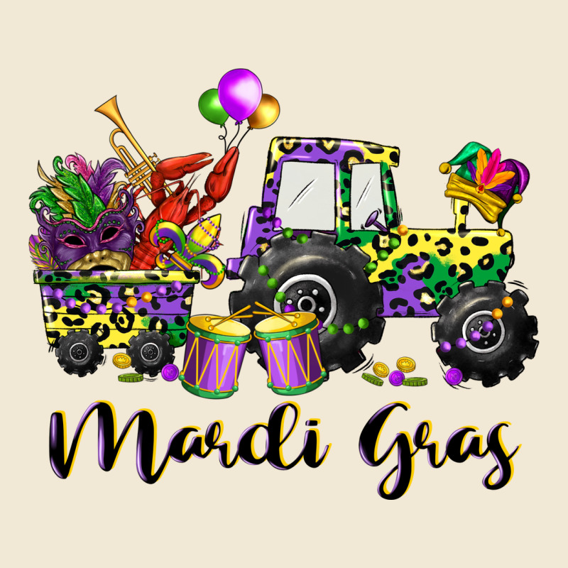 Mardi Gras Tractor Premium Tee by CowGirlArtShop | Teevron