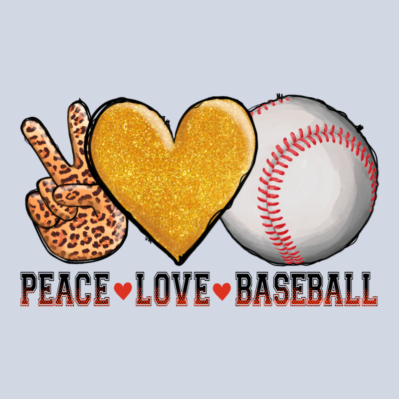 Peace Love Baseball Premium Sweatshirt by AdoDesignShop | Teevron