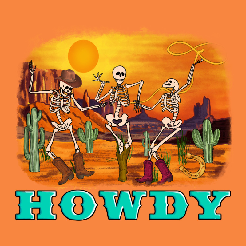 Western Skeleton Premium Sweatshirt by AdoDesignShop | Teevron