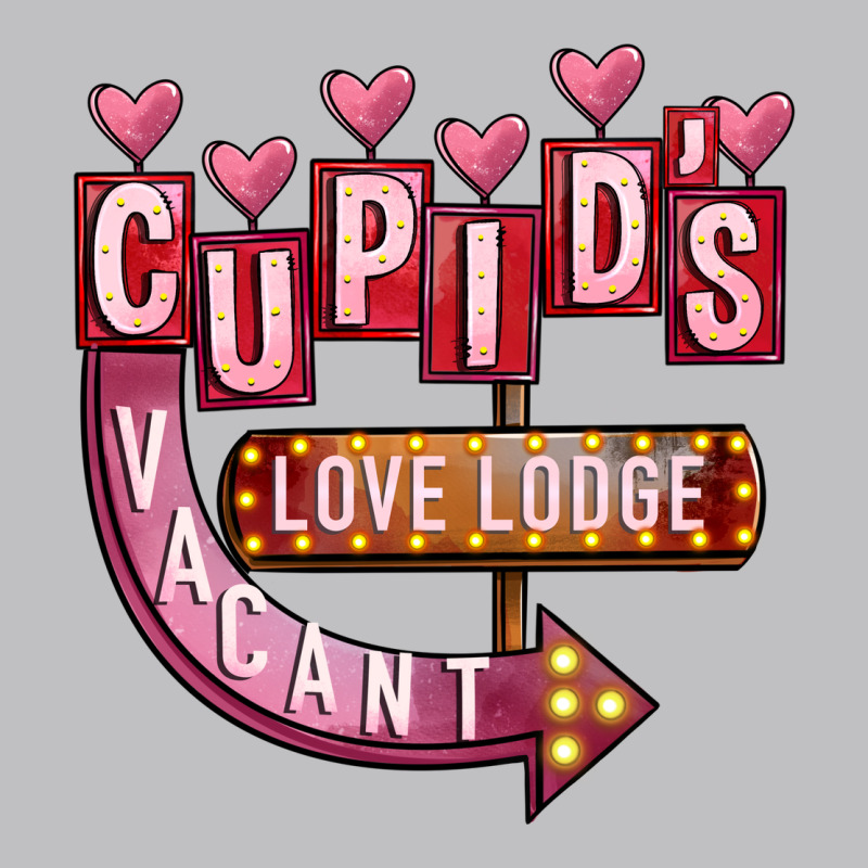Valentines Day Cupid's Love Lodge Long Sleeve Tee by FaDigitalArtStudio | Teevron