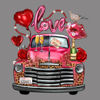 Western Valentines Day Truck Love Bird Letter Vintage Tee | Teevron