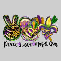 Peace Love Mardi Gras Premium Tee | Teevron