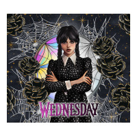 gothic girl with black rose | Teevron