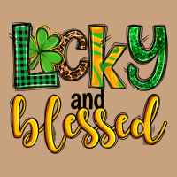 St. Patrick's Lucky And Blessed Vintage Tee | Teevron