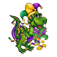 Mardi Gras Trex Premium Tee | Teevron
