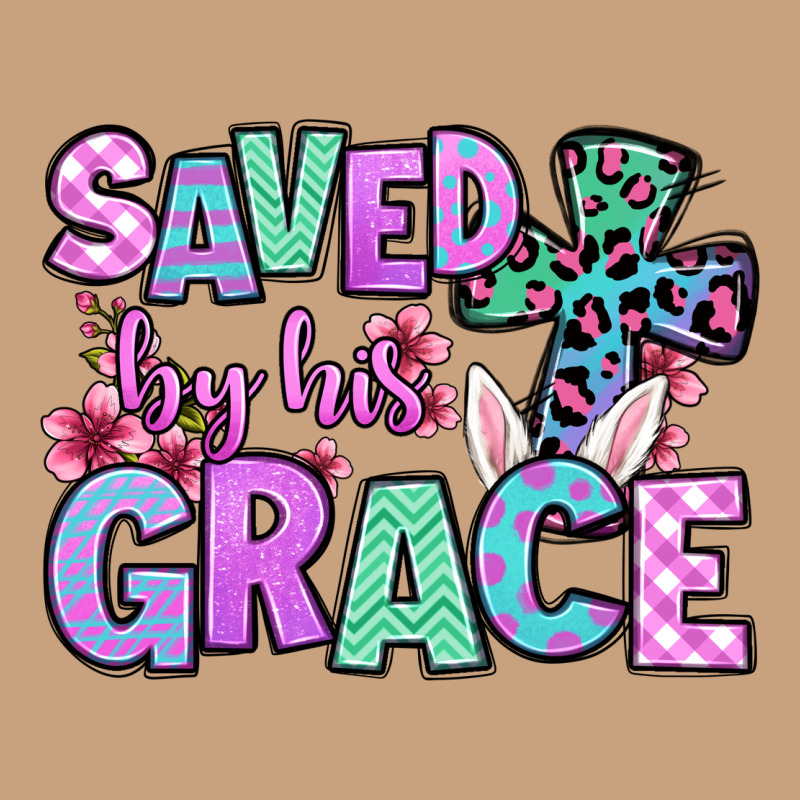 Easter Day Saved By His Grace Vintage Tee by OliviaCreatesArt | Teevron