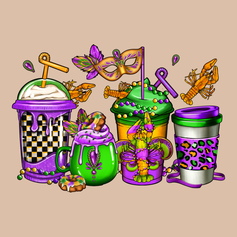 Mardi Gras Crawfish Coffee Urban Heavy Tee by Jasminsmagicworld | Teevron
