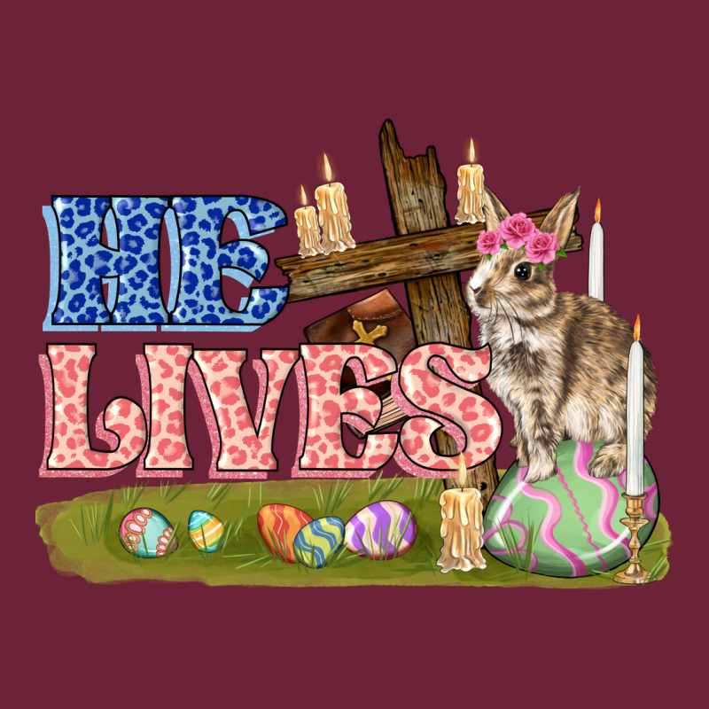 He Lives Easter Long Sleeve Tee by FaDigitalArtStudio | Teevron