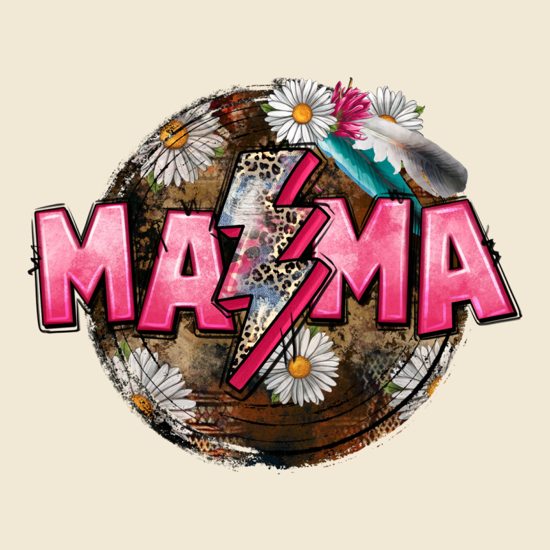 Mama Lightning Bolt Mother's Day Ladies Tee by CowGirlArtShop | Teevron