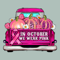 Truck In October We Wear Pink Heavyweight Hoodie | Teevron