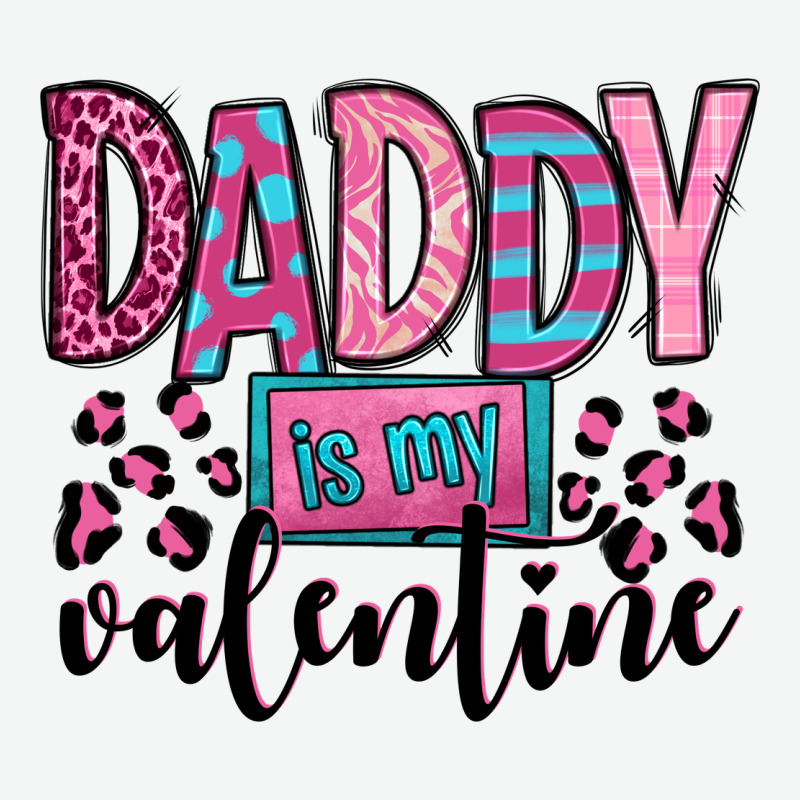 Daddy Is My Valentine Urban Heavy Tee by OliviaCreatesArt | Teevron