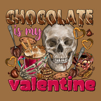 Skull Chocolate Is My Valentine Vintage Tee | Teevron