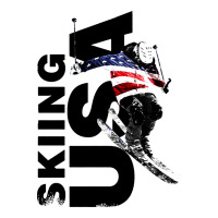 Skiing Usa Support The Team Ladies Tee | Teevron