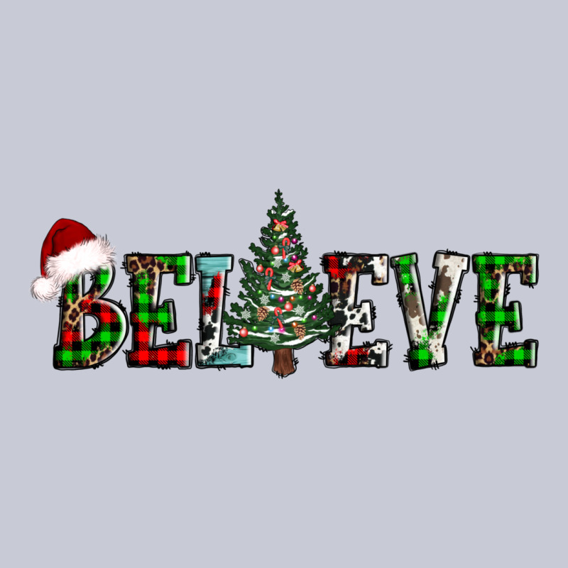 Believe Christmas Tree Heavyweight Hoodie by AdoDesignShop | Teevron