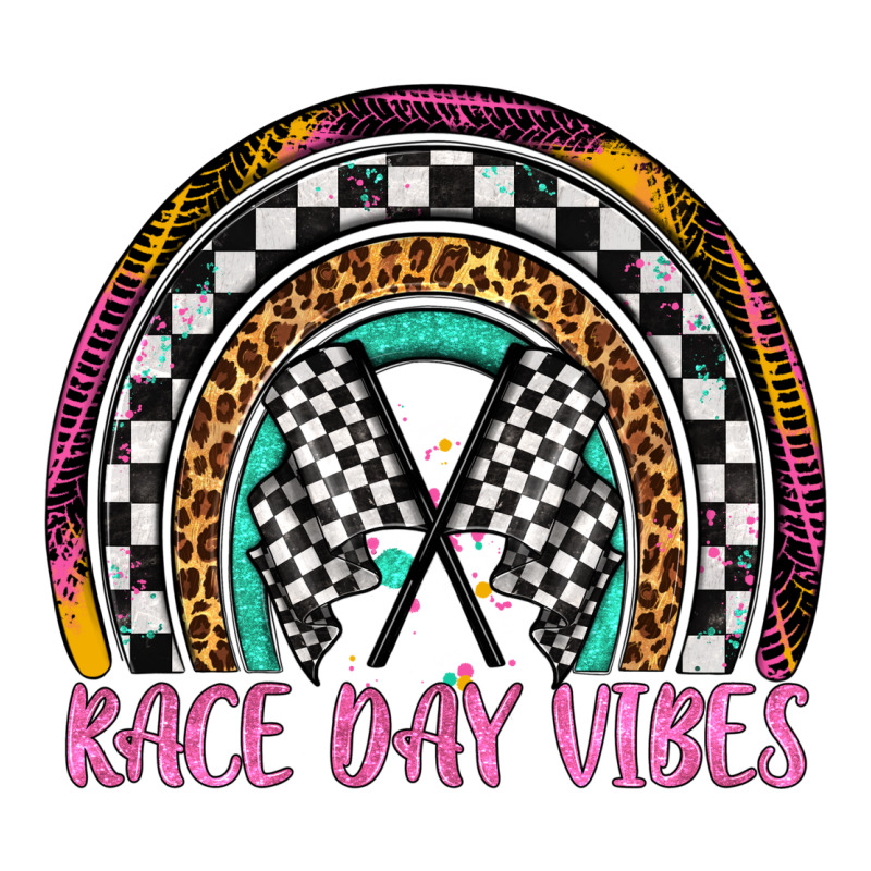 Race Day Vibes Rainbow Classic Tee by Artiststas | Teevron