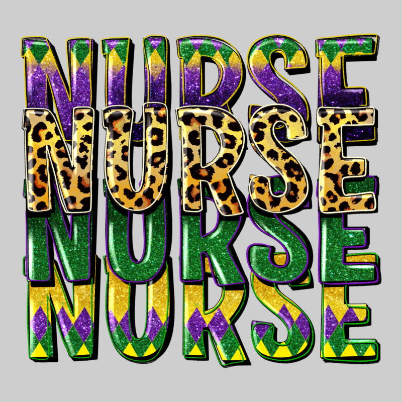 Nurse Mardi Gras Premium Tee by CowGirlArtShop | Teevron